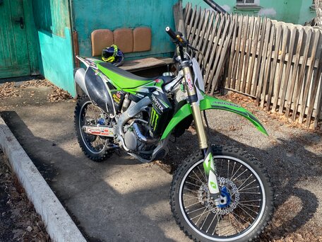 2013 Kawasaki KX 250, зелёный, 365000 рублей, вид 3