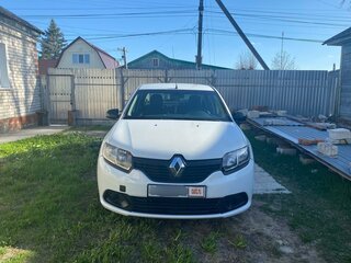 2016 Renault Logan II, белый, 375000 рублей, вид 1