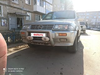 1997 SsangYong Musso I, серебристый, 450000 рублей, вид 1