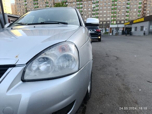 2011 Lada (ВАЗ) Priora I, серебристый, 250000 рублей - вид 1