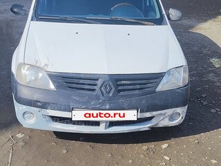 2007 Renault Logan I, белый, 150000 рублей, вид 1