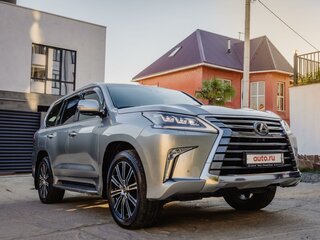 2018 Lexus LX 570 III Рестайлинг 2, серый, 9500000 рублей, вид 5