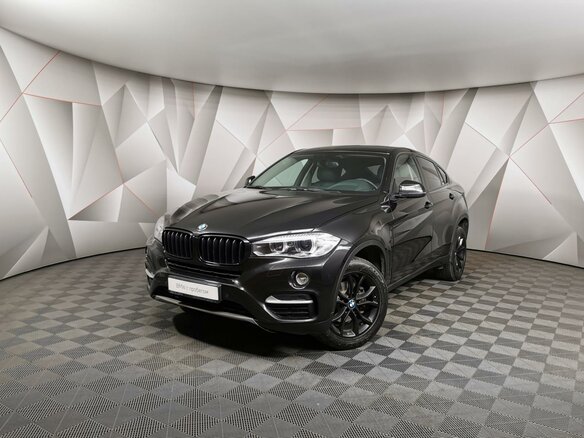 2015 BMW X6 30d II (F16), чёрный