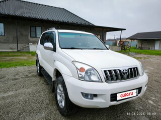 2004 Toyota Land Cruiser Prado 120 Series, белый, 1300000 рублей, вид 2