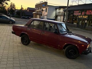 2003 Lada (ВАЗ) 2107, красный, 110000 рублей, вид 3