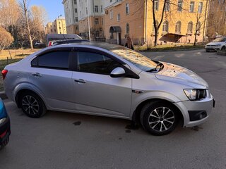 2012 Chevrolet Aveo II, серый, 679000 рублей, вид 4