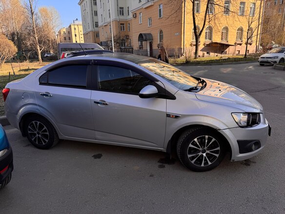 2012 Chevrolet Aveo II, серый, 679000 рублей - вид 3