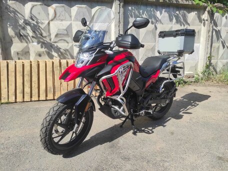 2021 Honda CB 190X (Wuyang), красный, 365000 рублей, вид 1