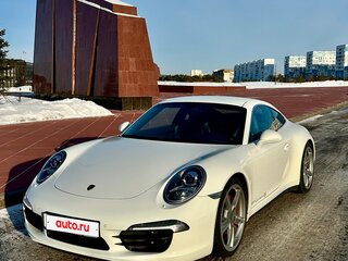 2013 Porsche 911 Carrera 4S VII (991), белый, 9000000 рублей, вид 2