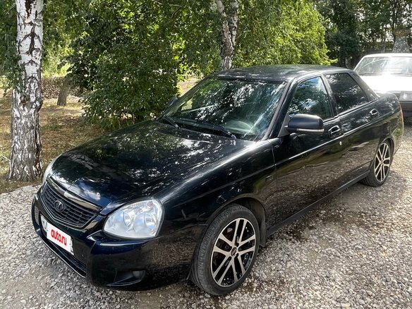 2008 Lada (ВАЗ) Priora I, серый, 365000 рублей - вид 1