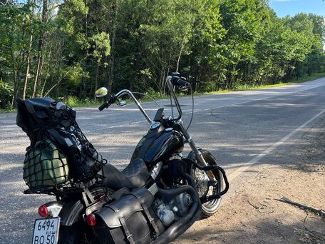 2008 Harley-Davidson Street Bob, чёрный, 650000 рублей, вид 5