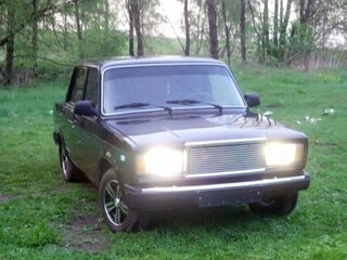 2011 Lada (ВАЗ) 2107, чёрный, 450000 рублей, вид 5