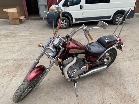 1993 Suzuki Intruder VS 1400, красный, 400000 рублей, вид 3