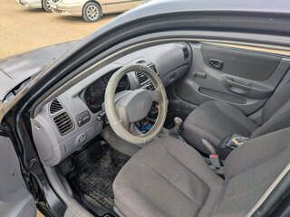 2006 Hyundai Accent ТагАЗ II, чёрный, 350000 рублей, вид 3