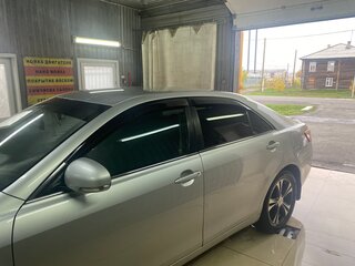 2010 Toyota Camry VI (XV40) Рестайлинг, серебристый, 1200000 рублей, вид 3