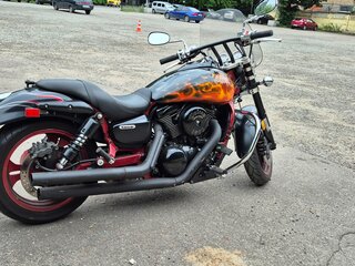 2007 Kawasaki VN1600 Vulcan, чёрный, 560000 рублей, вид 3