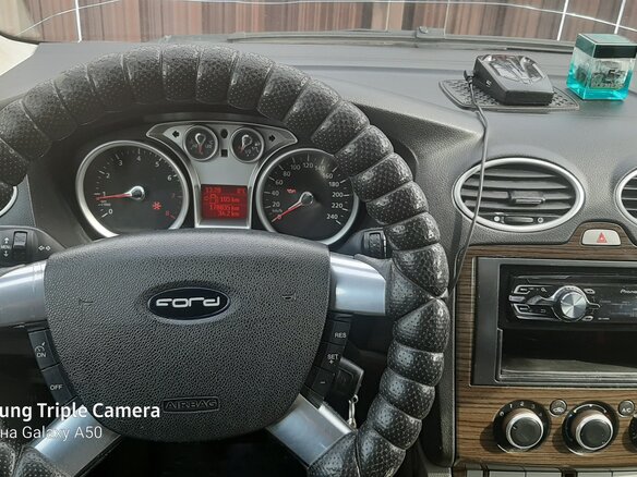 2008 Ford Focus II Рестайлинг, фиолетовый, 650000 рублей - вид 16