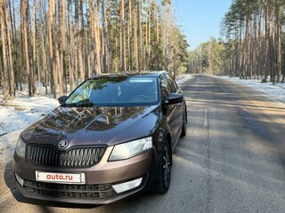 2016 Skoda Octavia III (A7), коричневый, 1200000 рублей, вид 3