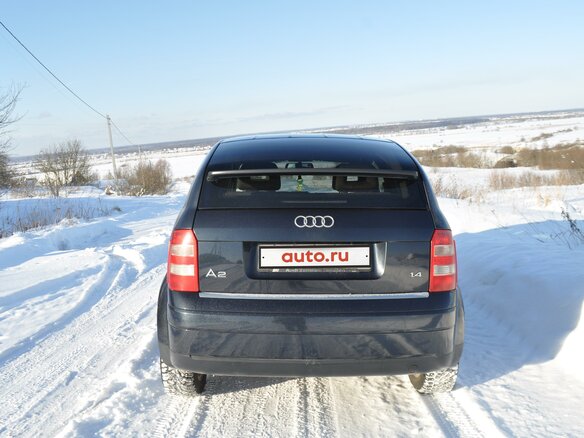 2001 Audi A2, синий - вид 1