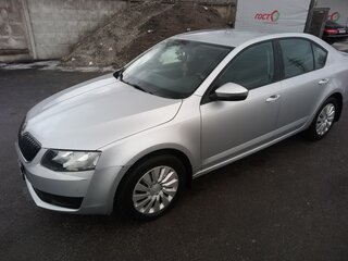 2014 Skoda Octavia III (A7), серебристый, 1350000 рублей, вид 1