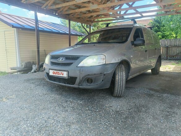 2014 Lada (ВАЗ) Largus I, серебристый, 440000 рублей - вид 1
