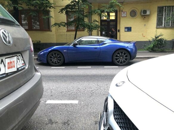 2009 Lotus Evora, синий - вид 2