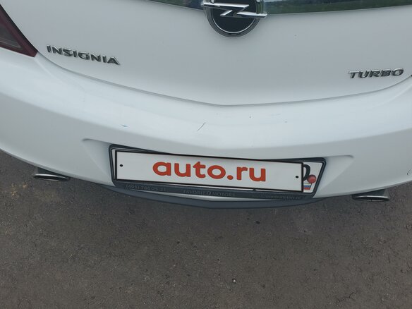 2012 Opel Insignia I, белый - вид 9