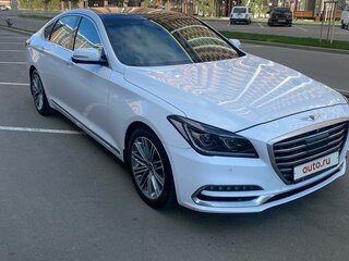 2017 Genesis G80 I, белый, 2450000 рублей, вид 3