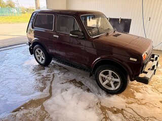 2007 Lada (ВАЗ) 2121 (4x4) I Рестайлинг, красный, 300000 рублей, вид 4