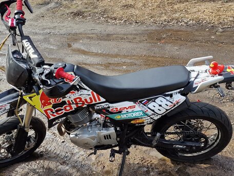 2013 Baltmotors Motard 200, чёрный, 150000 рублей, вид 1