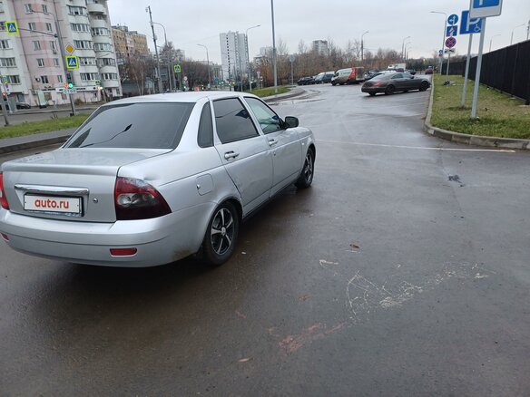 2007 Lada (ВАЗ) Priora I, серебристый, 295000 рублей - вид 4