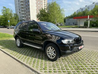 2003 BMW X5 3.0i I (E53) Рестайлинг, чёрный, 1350000 рублей, вид 5