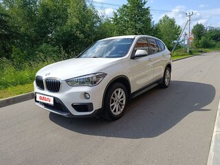 2019 BMW X1 18i sDrive II (F48), белый, 1850000 рублей, вид 2