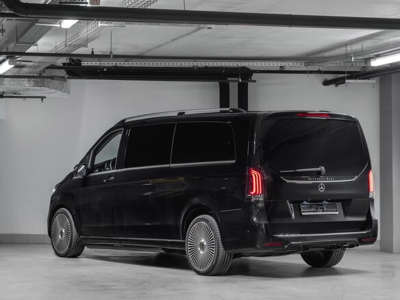 2023 Mercedes-Benz V-Класс 300 d экстра длинный III (W447) Рестайлинг, чёрный - вид 21