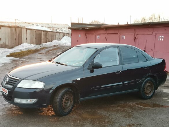 2007 Nissan Almera Classic I, чёрный - вид 12