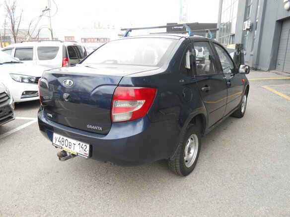 2013 Lada (ВАЗ) Granta I, синий - вид 5