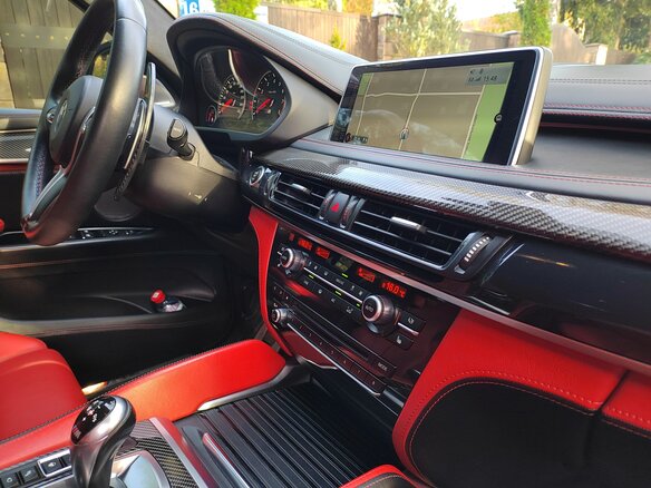 2015 BMW X6 M II (F86), голубой, 5000000 рублей - вид 21