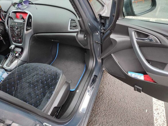 2014 Opel Astra J Рестайлинг, серый, 899000 рублей - вид 9