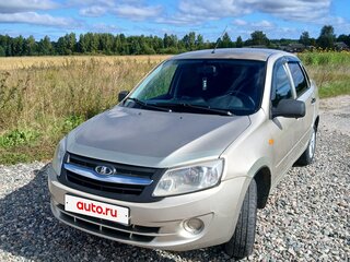 2013 Lada (ВАЗ) Granta I, бежевый, 278000 рублей, вид 1