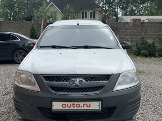 2014 LADA (ВАЗ) Largus, серебристый, 625000 рублей, вид 1