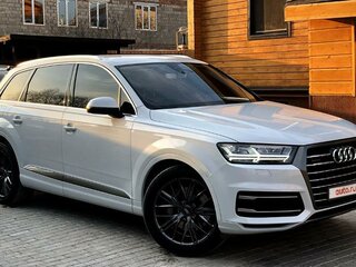 2015 Audi Q7 II (4M), белый, 3850000 рублей, вид 3