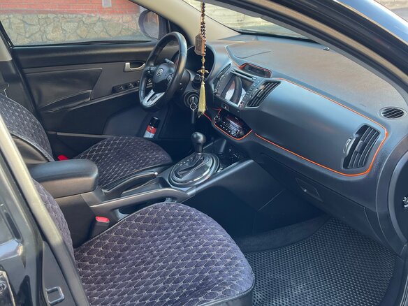 2011 Kia Sportage III, чёрный, 1480000 рублей - вид 12