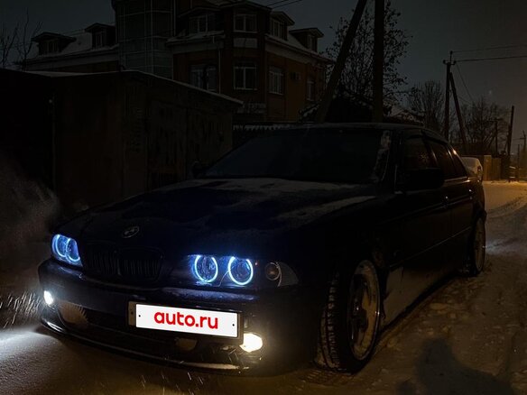 1996 BMW 5 серии 520i IV (E39), синий, 850000 рублей