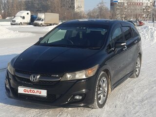 2009 Honda Stream II Рестайлинг, чёрный, 1450000 рублей, вид 1