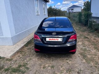2014 Hyundai Solaris I Рестайлинг, чёрный, 915000 рублей, вид 2
