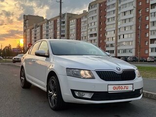 2013 Skoda Octavia III (A7), белый, 930000 рублей, вид 1