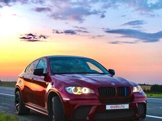 2009 BMW X6 50i 6-speed I (E71), красный, 1900000 рублей, вид 2