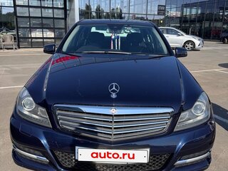2012 Mercedes-Benz C-Класс 180 BlueEFFICIENCY III (W204) Рестайлинг, синий, 1500000 рублей, вид 1
