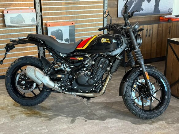 2025 Royal Enfield Guerrilla 450, чёрный, 554000 рублей - вид 18