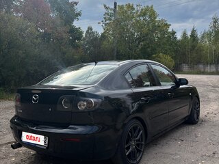 2007 Mazda 3 I (BK) Рестайлинг, чёрный, 570000 рублей, вид 4